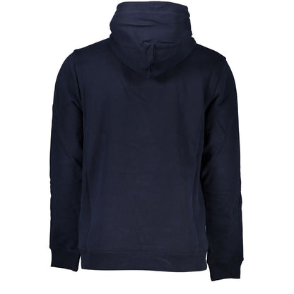 Tommy Hilfiger Chic Blue Hooded Sweatshirt with Logo Detail