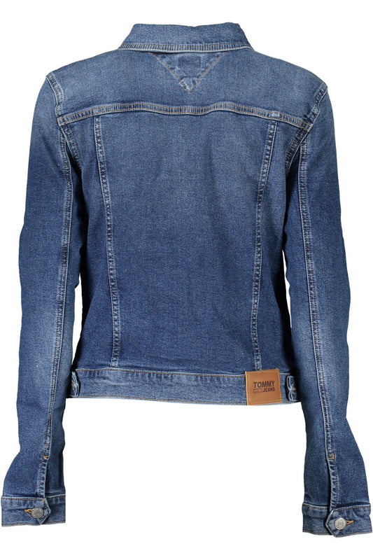 Tommy Hilfiger Chic Denim Jacket with Worn Effect