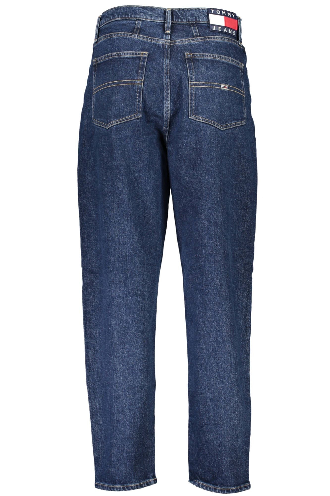 Tommy Hilfiger Chic Blue High Rise Tapered Mom Jeans