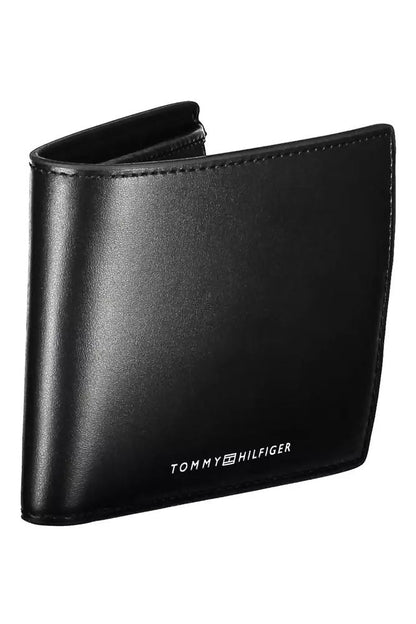 Tommy Hilfiger Elegant Leather Wallet with Multiple Compartments