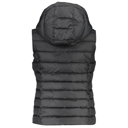 Tommy Hilfiger Elevated Sleeveless Hooded Jacket in Black