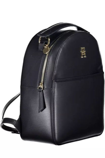 Tommy Hilfiger Chic Blue Contrast Detail Backpack with Logo