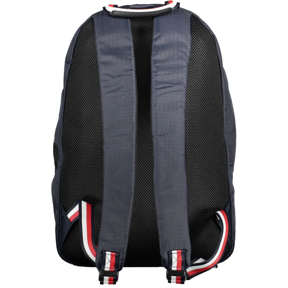 Tommy Hilfiger Eco-Chic Blue Backpack with Laptop Pocket