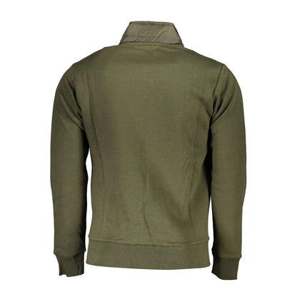 U.S. Grand Polo Elegant Long Sleeve Green Jacket