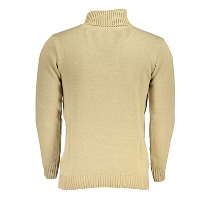 U.S. Grand Polo Chic Turtleneck Sweater with Embroidered Detail