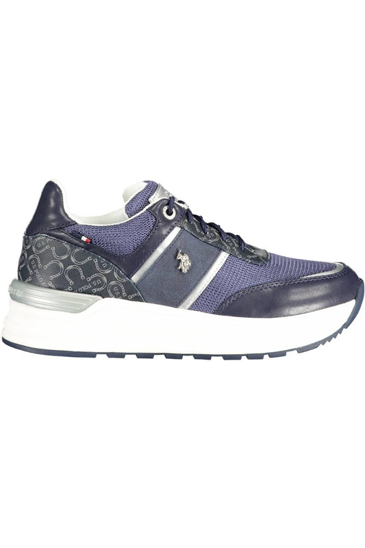 U.S. POLO ASSN. Chic Blue Lace-Up Sport Sneakers