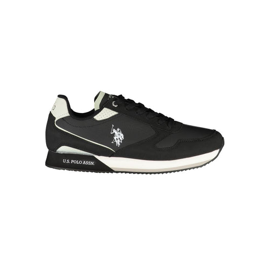 U.S. POLO ASSN. Elegant Lace-Up Sneakers with Contrast Details