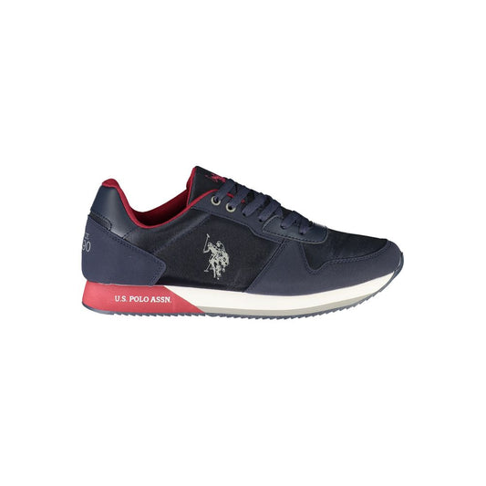 U.S. POLO ASSN. Sporty Lace-up Sneakers with Contrast Details