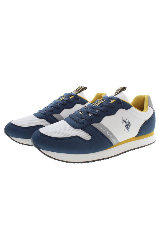 U.S. POLO ASSN. Sleek Blue Sneakers with Contrast Details