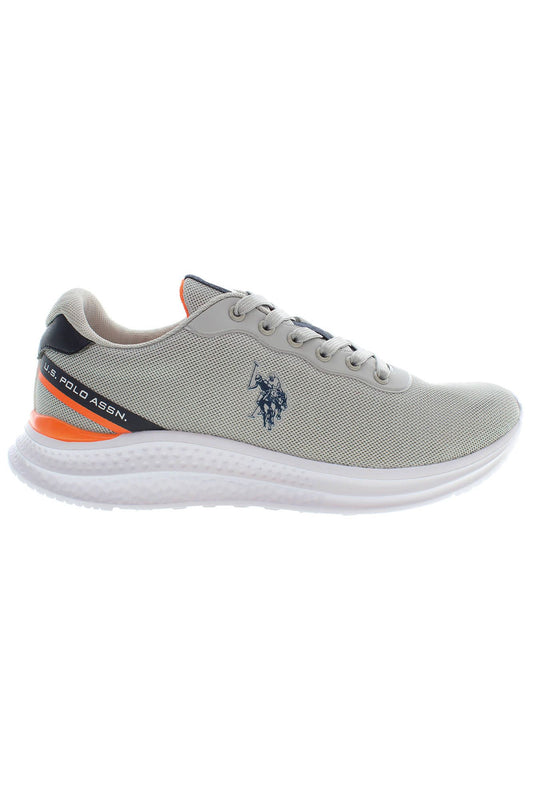 U.S. POLO ASSN. Sleek Gray Sneakers with Iconic Logo