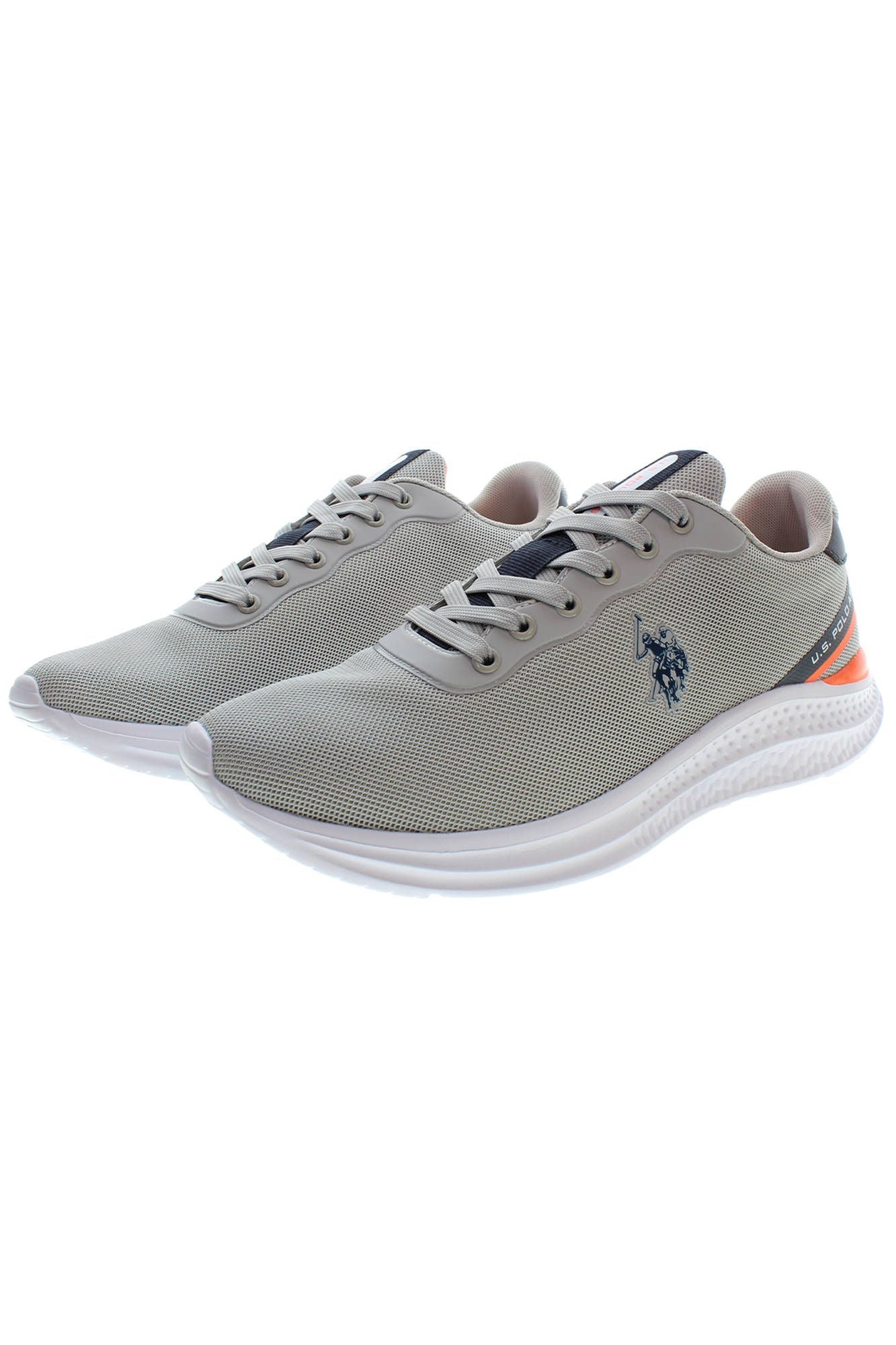 U.S. POLO ASSN. Sleek Gray Sneakers with Iconic Logo