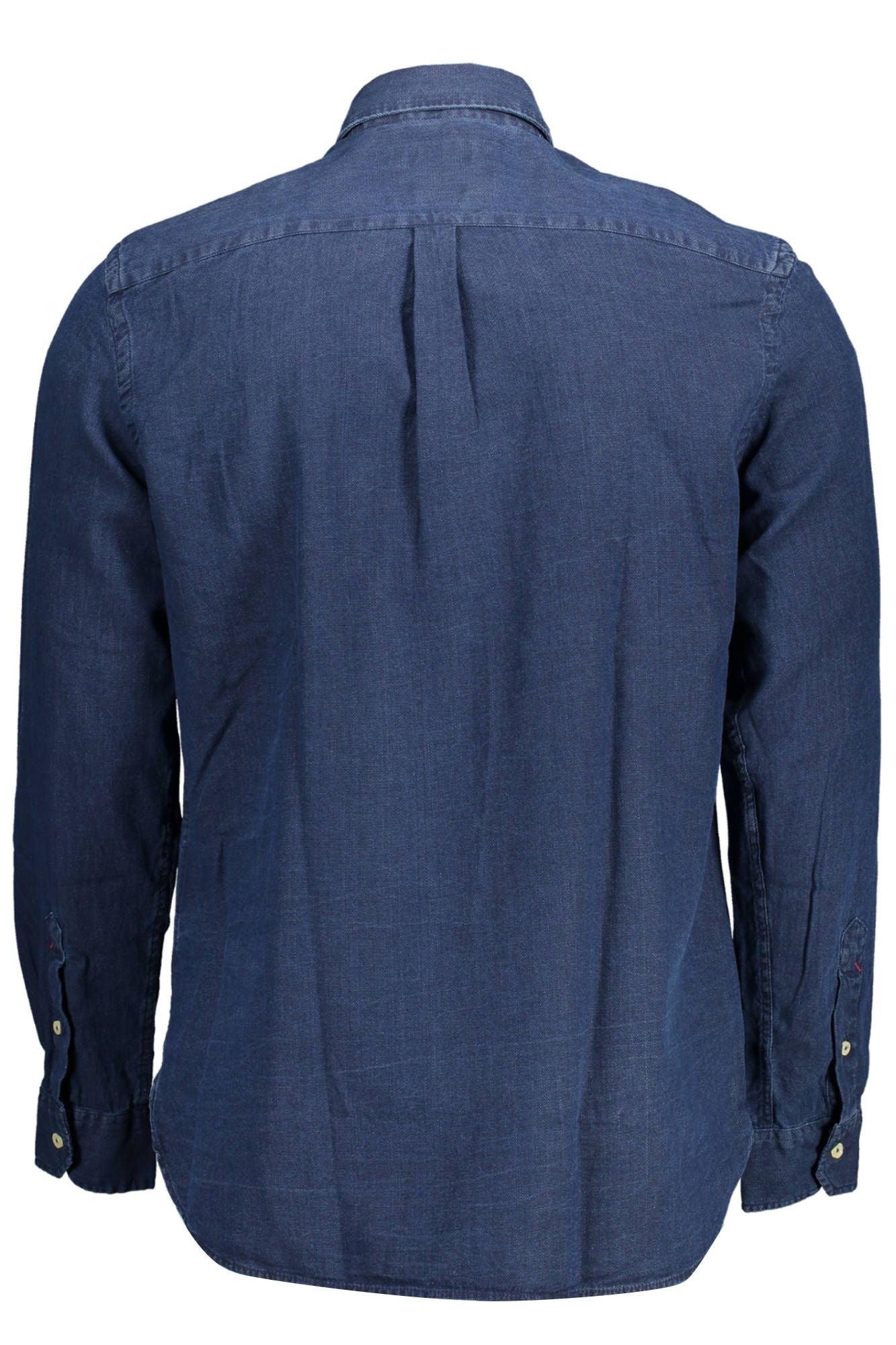 U.S. POLO ASSN. Classic Blue Long Sleeve Cotton Shirt