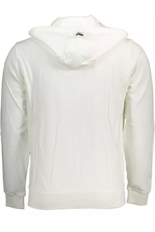 U.S. POLO ASSN. Classic White Hooded Zip Sweatshirt