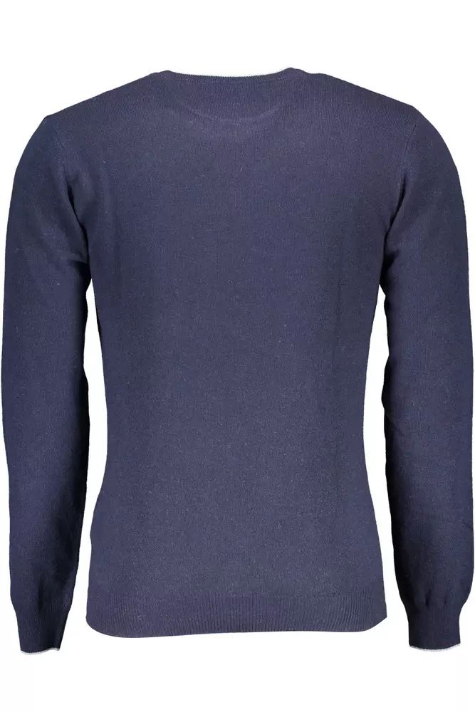 U.S. POLO ASSN. Classic Blue Wool-Blend Slim Sweater