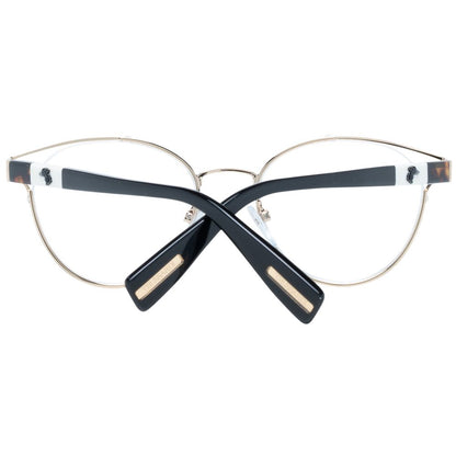 Trussardi Gold Women Optical Frames