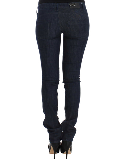 Costume National Blue skinny leg jeans