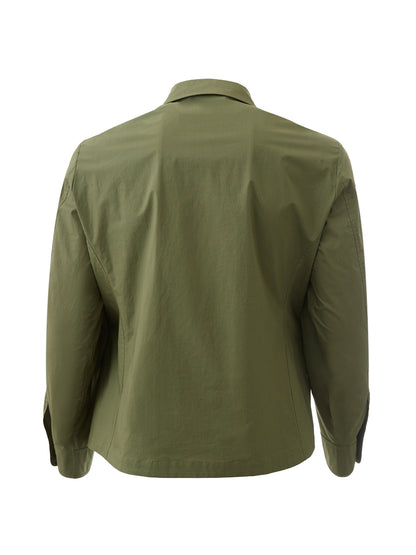 Sealup Elegant Green Cotton Saharan Jacket