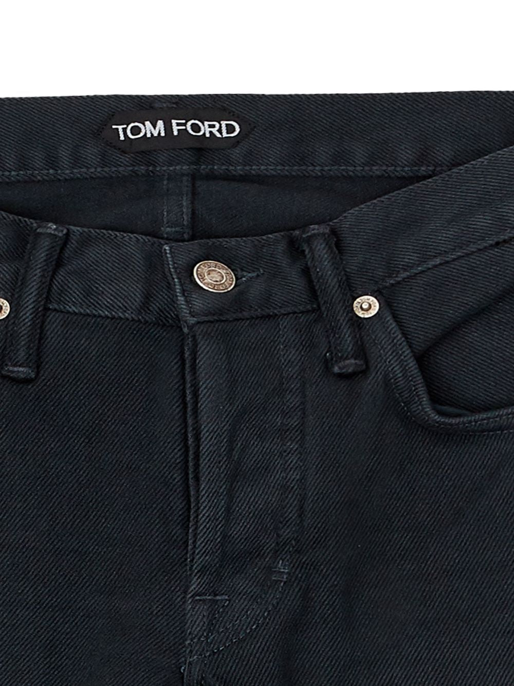 Tom Ford Sleek Anthracite Slim Fit Denim