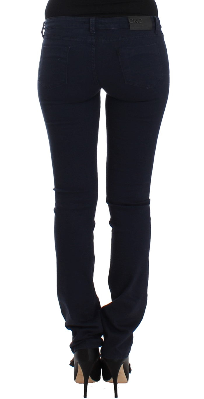 Costume National Blue straight leg jeans