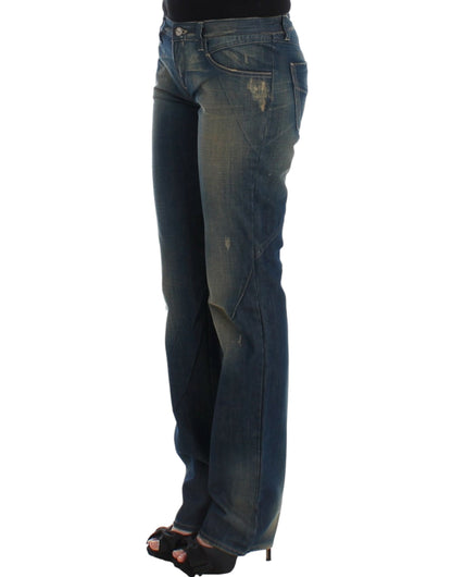 Costume National Blue straight leg jeans