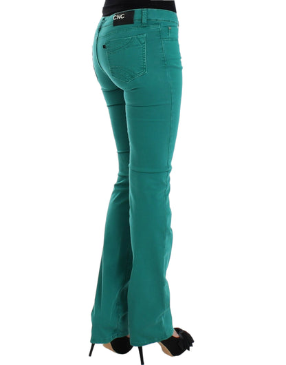 Costume National Green straight leg jeans