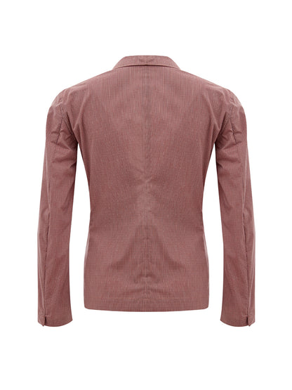 Lardini Elegant Pink Cotton Jacket