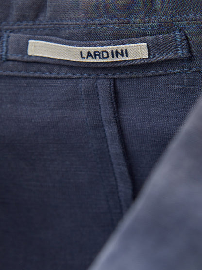 Lardini Elegant Blue Viscose Jacket