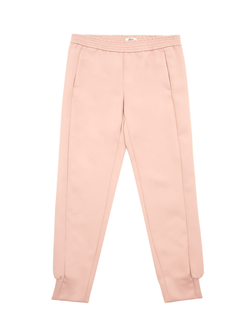 Lardini Elegant Pink Elastic Band Trousers