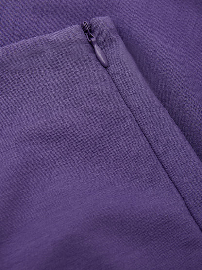 Lardini Elegant Purple Viscose Jodhpurs Pants