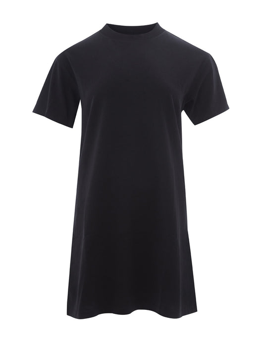 Kenzo Elegant Black Maxi T-Shirt Dress