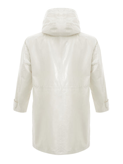 Sealup Chic White Couture Raincoat