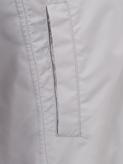 Sealup Ice White Slim Fit Technical Jacket