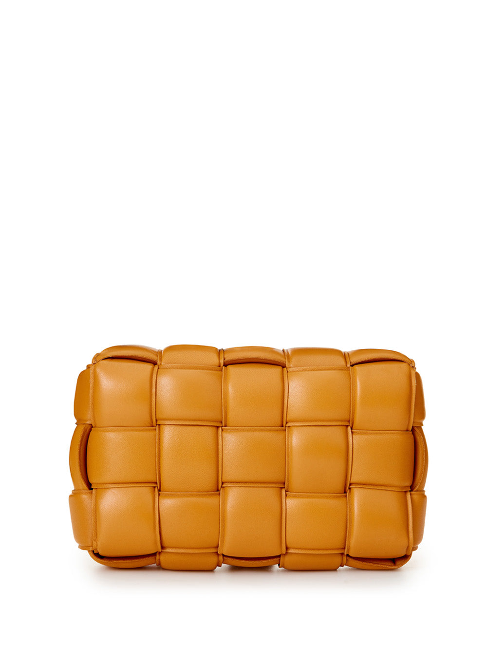 Bottega Veneta Elegant Caramel Padded Crossbody Bag