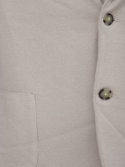 Gran Sasso Elegant Grey Wool Jacket