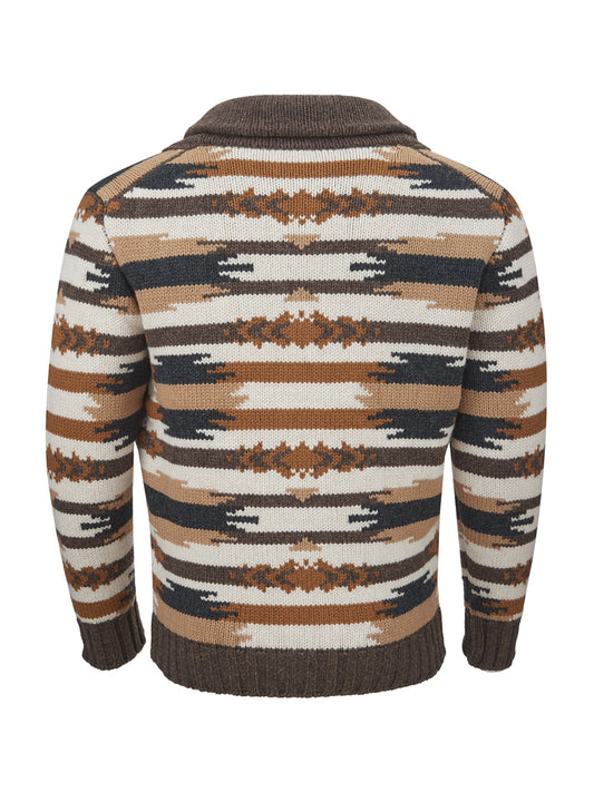 Gran Sasso Elegant Multicolor Wool Cardigan