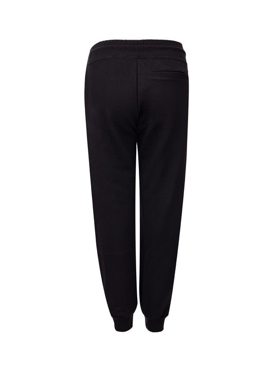 GCDS Elegance on the Go: Slim Black Jogging Sweatpants