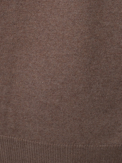KANGRA Elegant Dove Grey Turtleneck Wool Blend Sweater