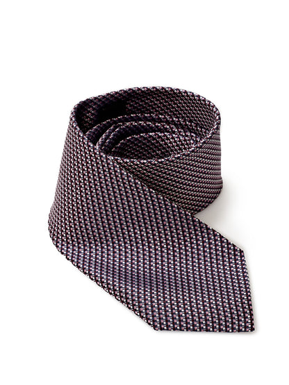 Ermenegildo Zegna Exquisite Bordeaux Silk Tie