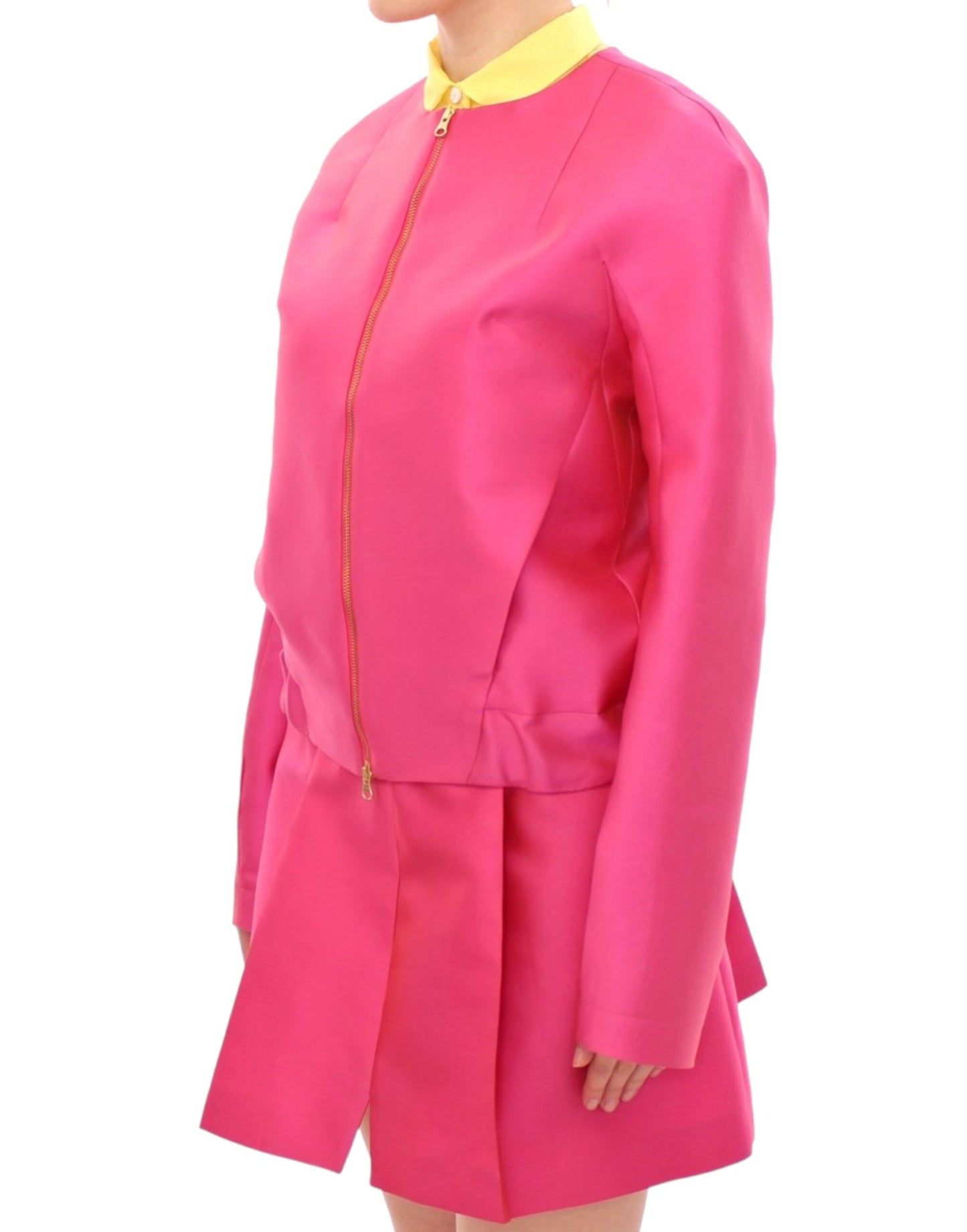 CO|TE Pink silk blend jacket