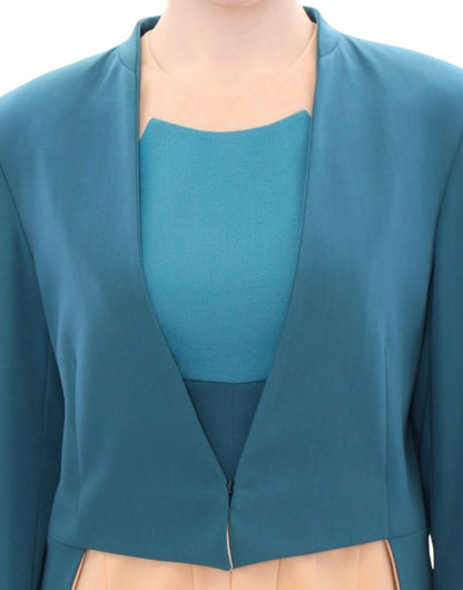 CO|TE Blue stretch blazer jacket