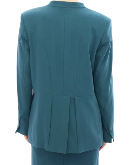 CO|TE Blue stretch blazer jacket