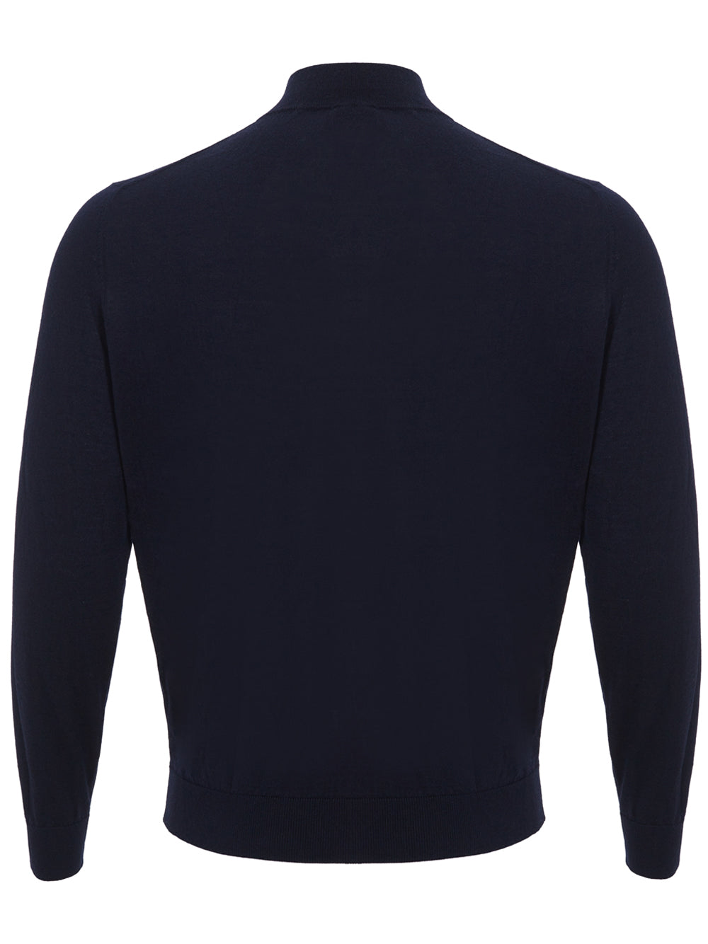 Colombo Elegant Navy Cashmere Silk Blend Sweater