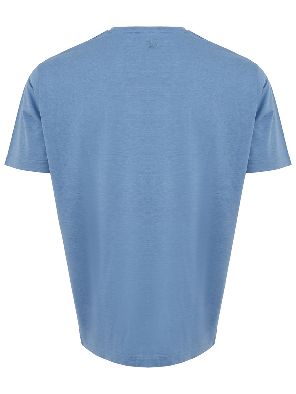 Colombo Elegant Light Blue Silk Blend T-Shirt