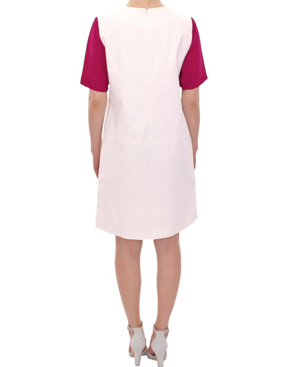 CO|TE White Robot shift dress