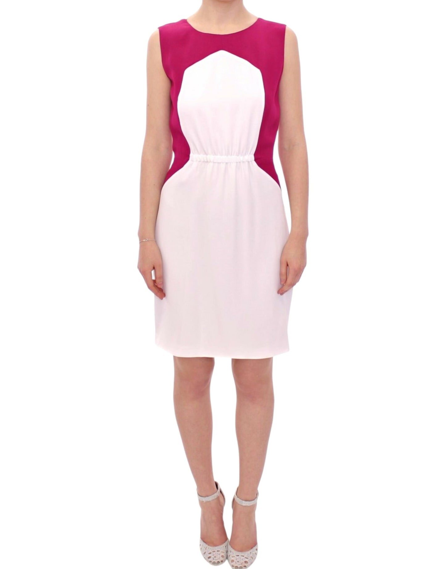 CO|TE White Lindsay shift dress