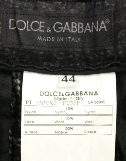 Dolce & Gabbana Gray wool shorts pants