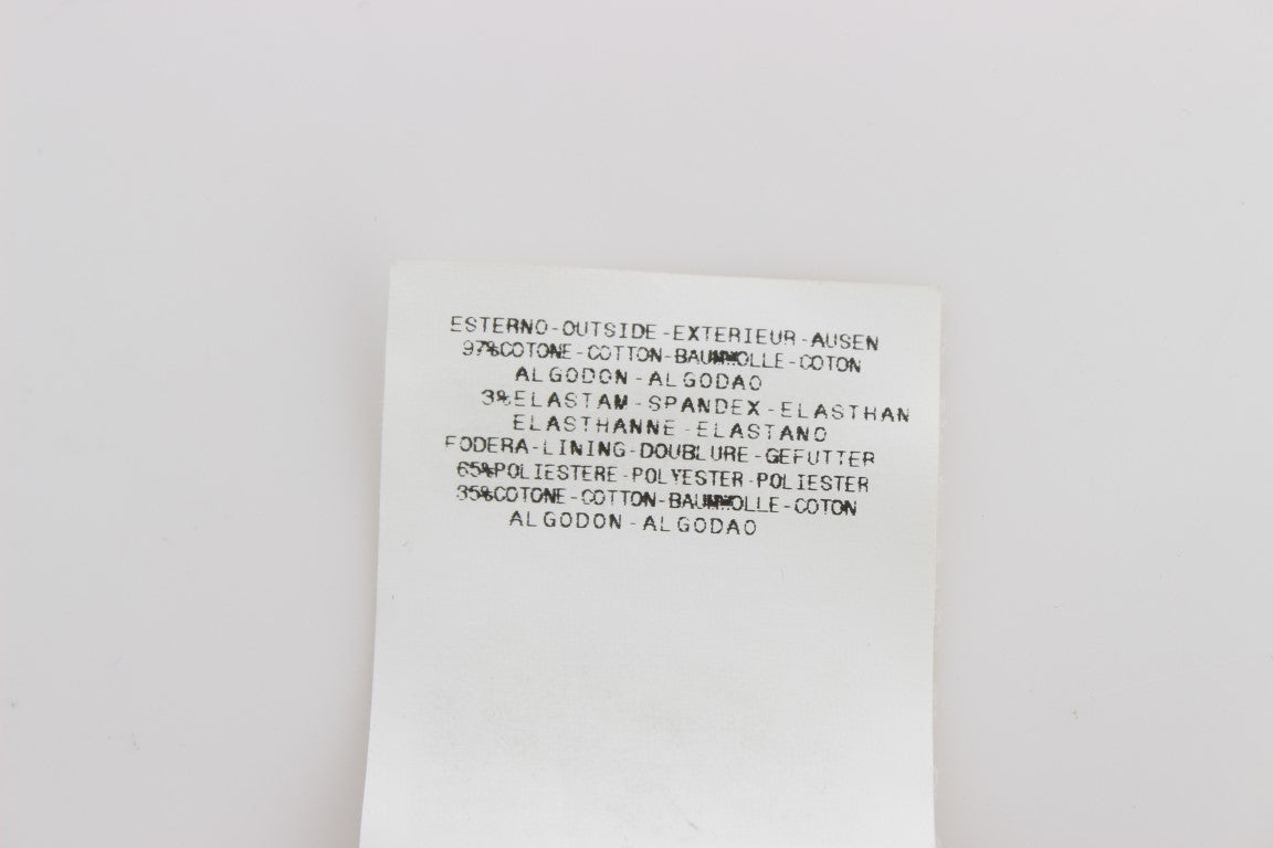 Costume National Sleek Super Slim Gray Jeans