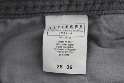 Costume National Sleek Super Slim Gray Jeans