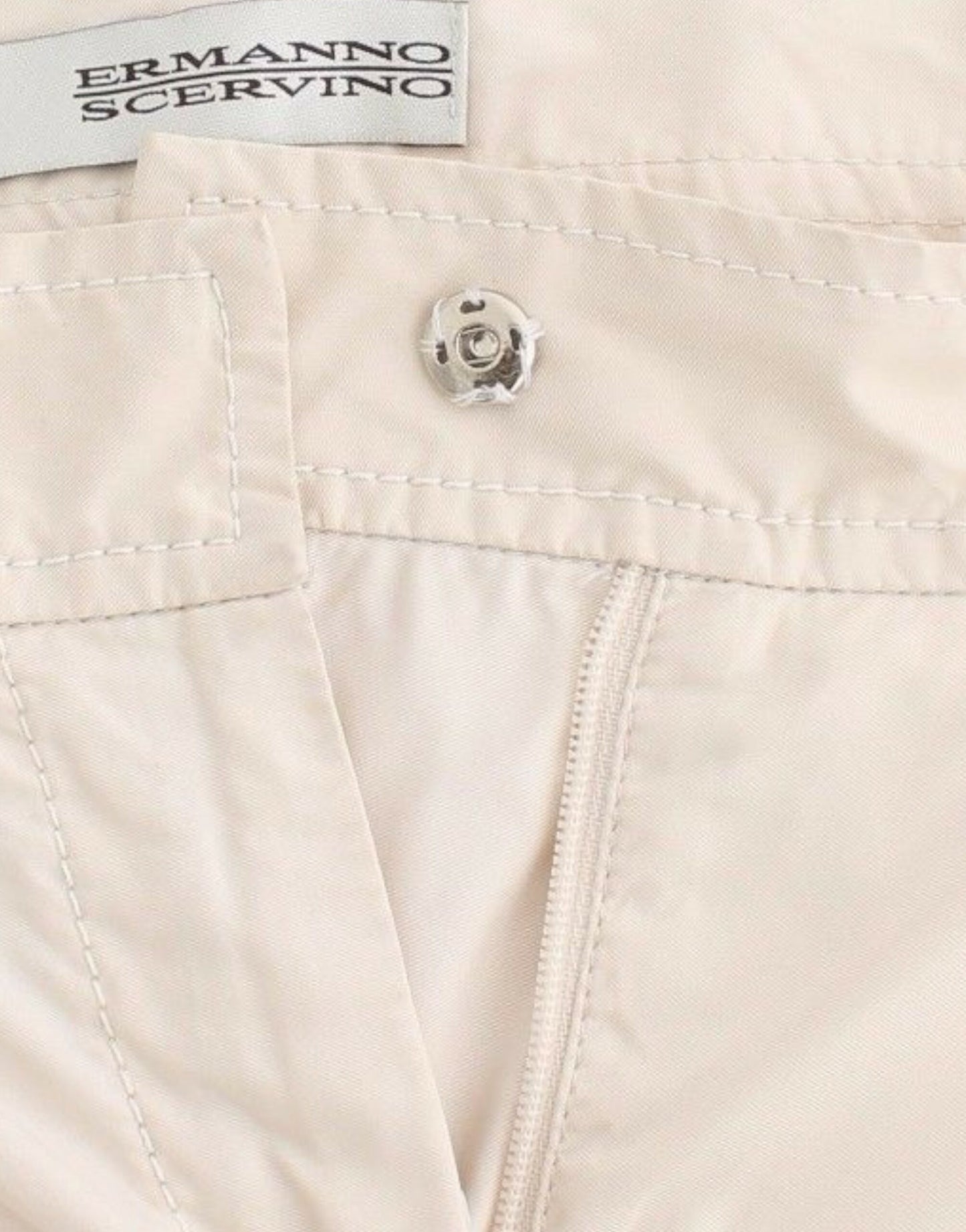 Ermanno Scervino Beige Chinos Casual Dress Pants Khakis