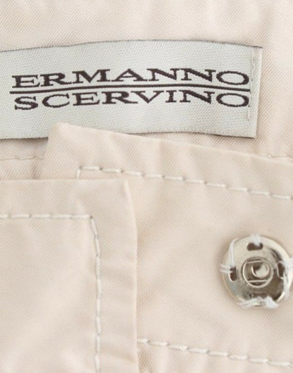 Ermanno Scervino Beige Chinos Casual Dress Pants Khakis